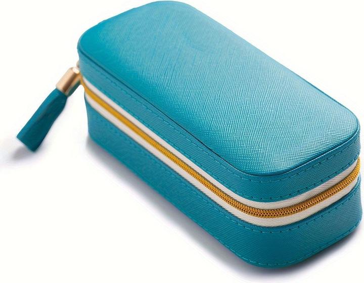 Only-Bags.Store Travel Jewelry Box, Portable Jewelry Case, PU Jewelry Box, Small Jewelry Container, Jewelry Boxes