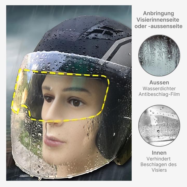 Produktbild Hermex Motorrad Helm Antibeschlagfolie