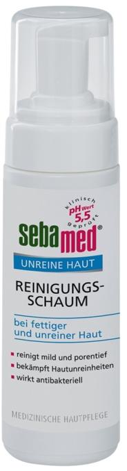 Image du produit Sebamed Mousse nettoyante pour peaux impures, 150 ml de mousse (Mousse, 150 ml)