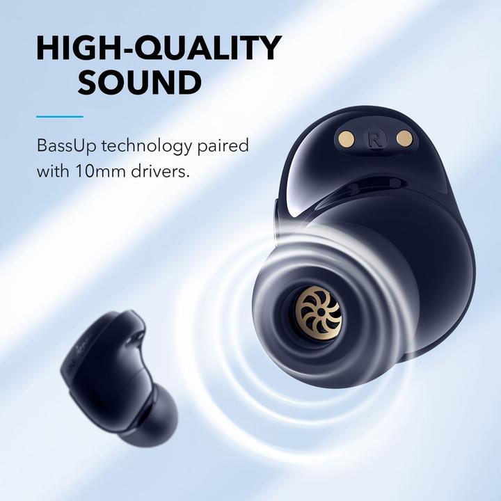 Image du produit soundcore Dot 3i v2 bleu (ANC, 9 h, Sans fil)