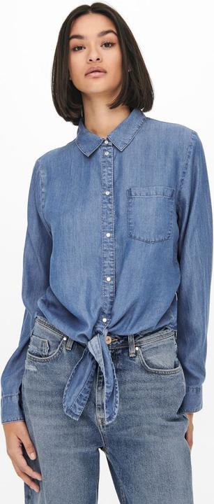 Image du produit JdY Chemise en jean avec détails de noeuds (34)