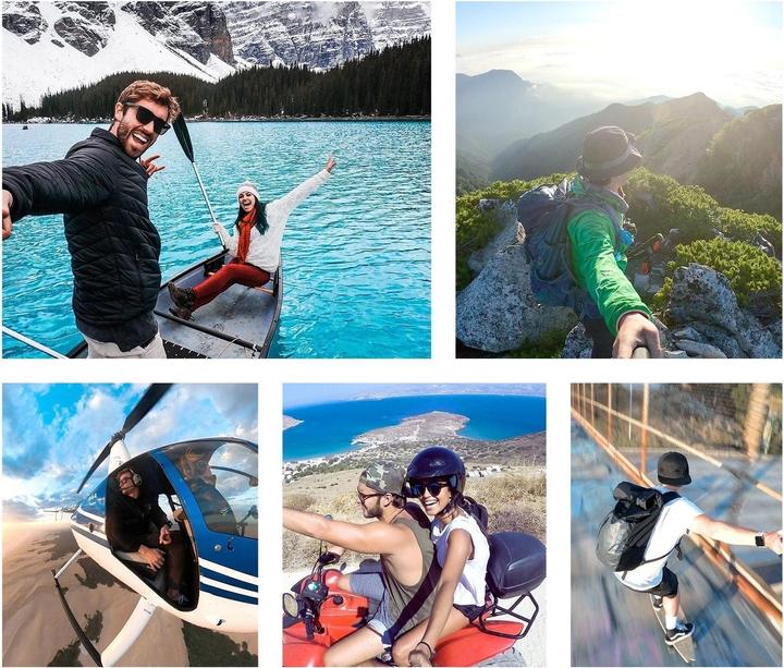 Immagine prodotto Hermex Telesin Selfie Stick Actioncam con adattatore per GoPro DJI Insta360 e molto altro ancora