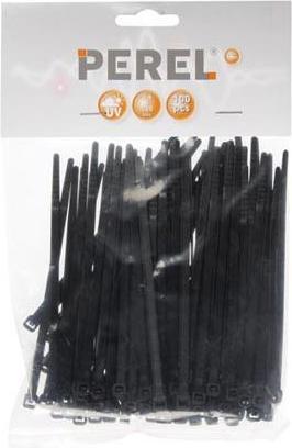 Immagine prodotto Velleman SET DI CAVI IN NYLON - 4,6 mm x 120 mm - NERO (100 pezzi) (Fascette in plastica, 120 mm, 100 pz.)