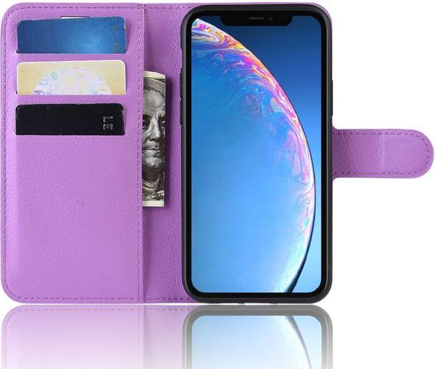 Image du produit MU Classic Série de couvertures de livres en cuir litchi (Apple iPhone 11)