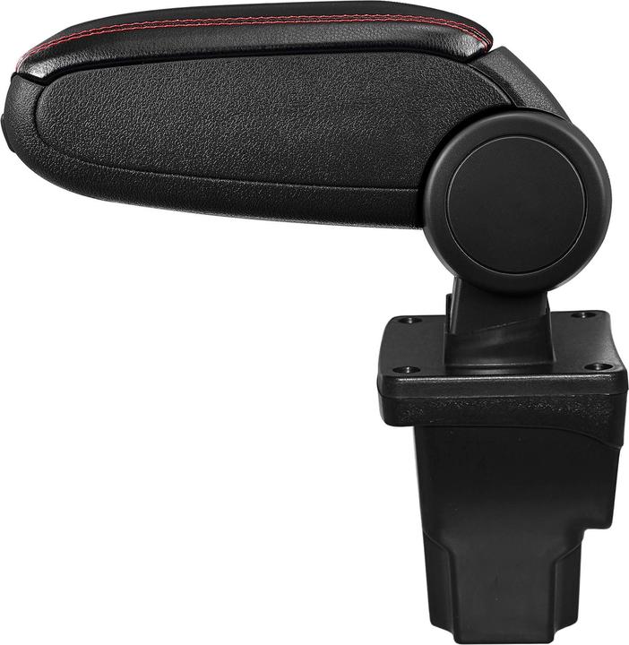 Produktbild Pro-Tec Mittelarmlehne Seat Leon III mit Staufach Kunstleder Schwarz mit roten Nähten