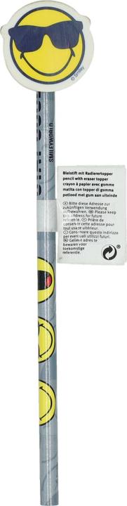 Produktbild Undercover Bleistift Smiley mit Radiergummiaufsatz, pro Stück