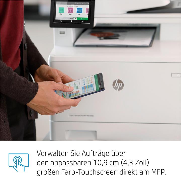 Produktbild HP M479fdw Color LaserJet Pro (Laser, Farbe)