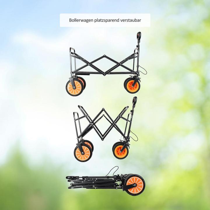 Produktbild Genius Bollerwagen elektrisch Falko Go mit Antrieb - Akkubetrieb, Tragkraft 60 kg