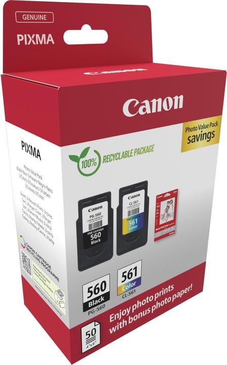 Produktbild Canon PG-560/CL-561 (M, BK, C, Y)