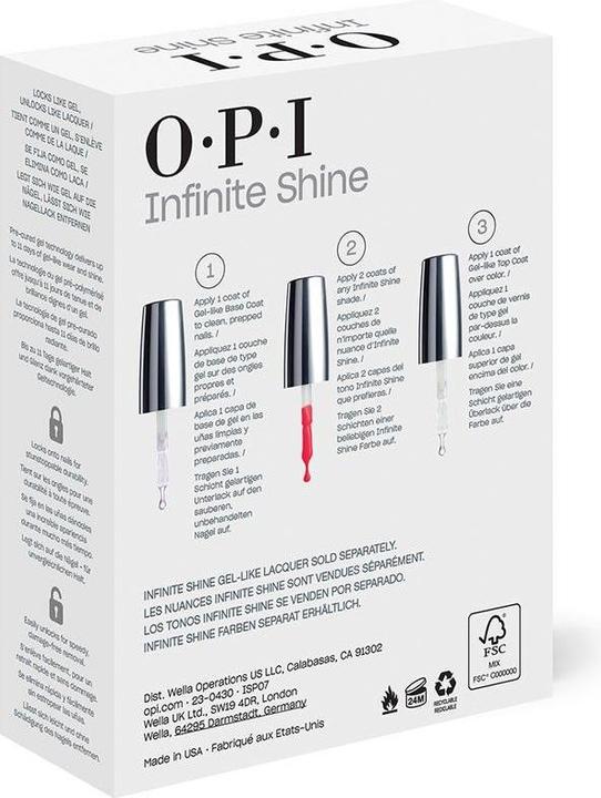 Image du produit OPI Infinite Shine Silk (Transparent, Vernis couleur)
