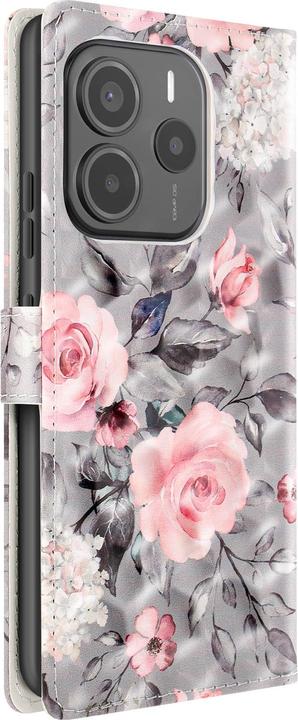 Produktbild Avizar Graue Blume (Xiaomi Redmi Note 14)