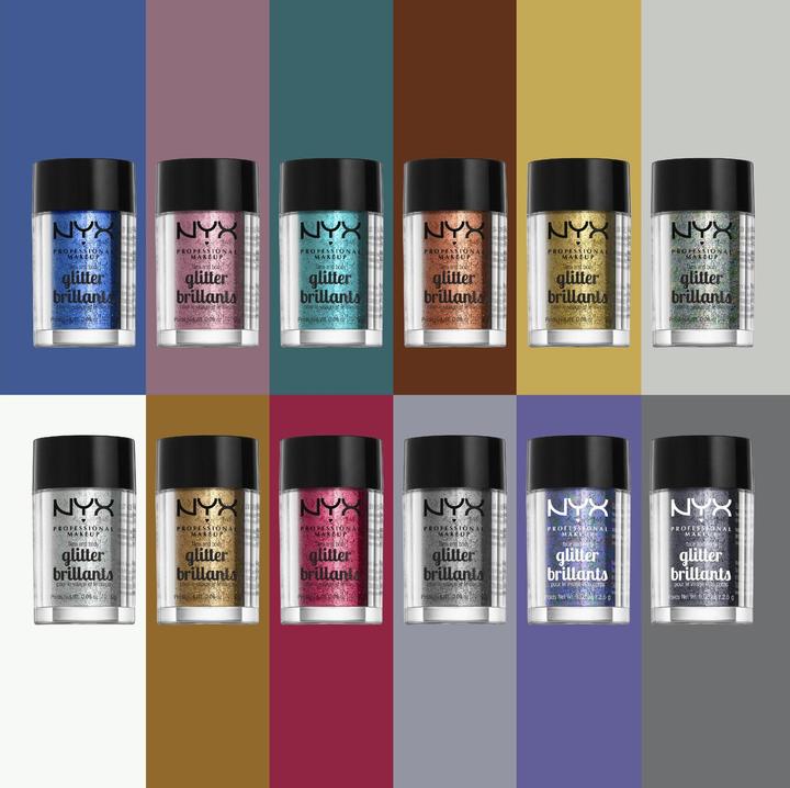 Produktbild NYX Professional Make-Up Face and Body Glitter (Rose, Highlighter, 2.50 g)