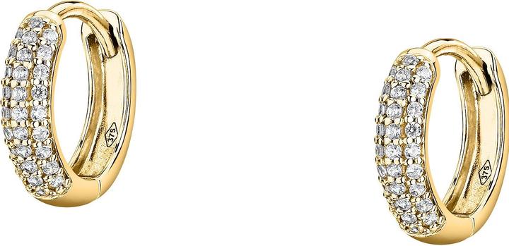Favs Creolen (375er Gelbgold)