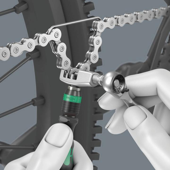 Actual product image Wera Bicycle Set 3 A (TX20x25, TX30x25, TORX25X25, PH2X 25mm, 4.0x25, TX10x25, T27x25mm, 851/1 Z PH: 1 x PH 1x25, TX15x25)