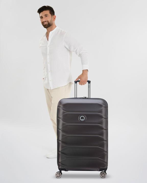 Produktbild Delsey Meteor 4 Rollen Trolley L 78 cm mit Dehnfalte (112 l, XL (ab 115l))
