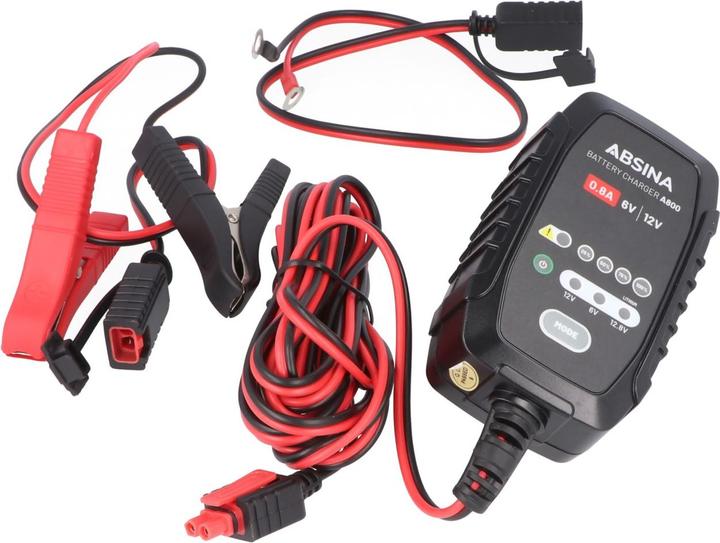 Produktbild Absina Batterieladegerät A800 (6V, 12V, 0.80 A)