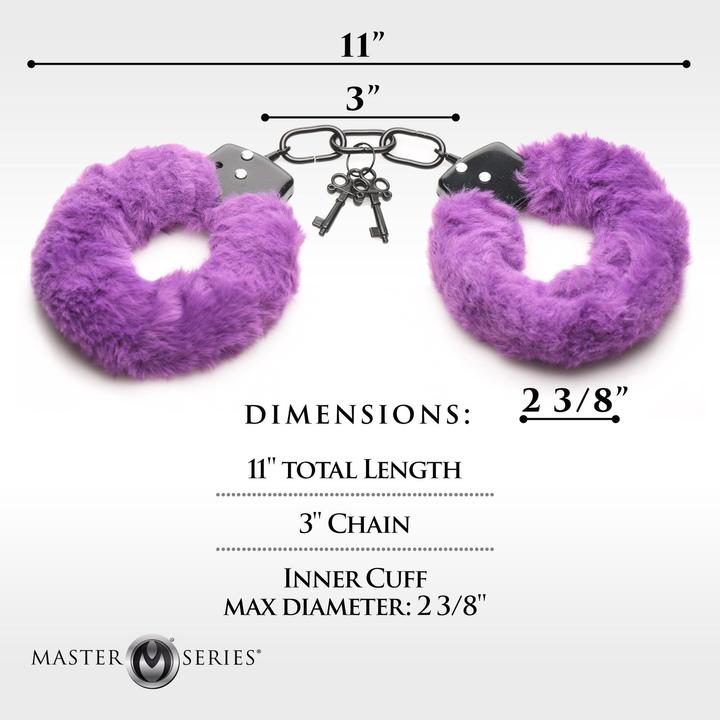 Produktbild Master Series Cuffed in Fur - Furry Handcuffs