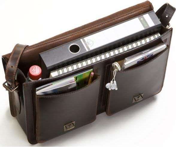 Produktbild Mika Aktentasche ROBBERT Briefcase ROBBERT braun brown