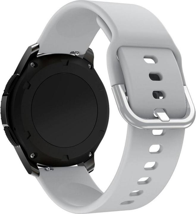 Produktbild Hurtel Silicone Strap TYS wristband for smartwatch, universal, 22mm, gray (22 mm, Silikon)