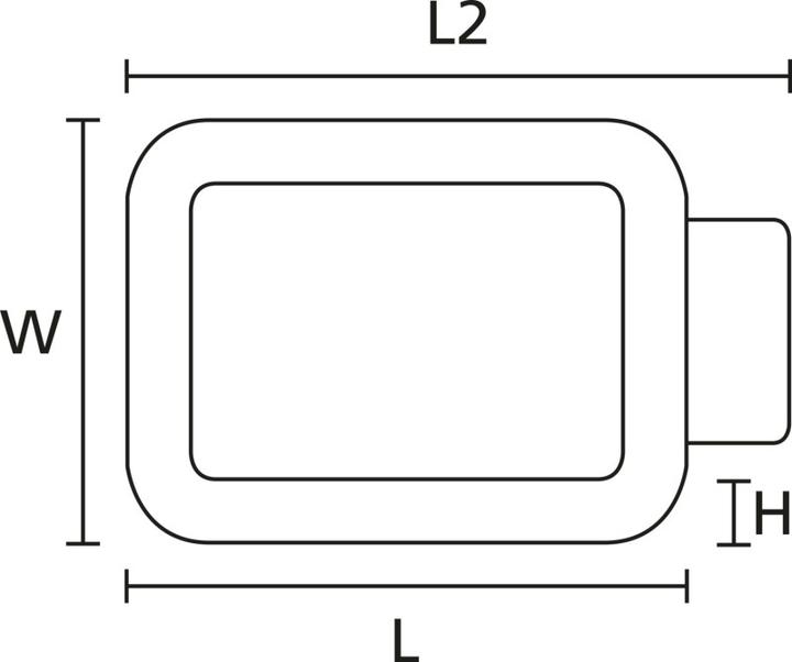 Actual product image HellermannTyton Fastening clip