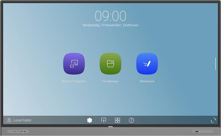 Actual product image BenQ RM7503 75IN UHD 3840X2160 (3840 x 2160 Pixels, 75")
