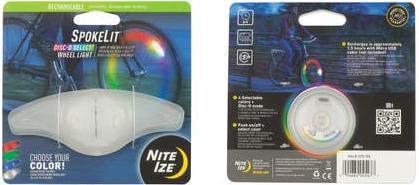 Image du produit Nite Ize Éclairage de roue rechargeable SpokeLit
