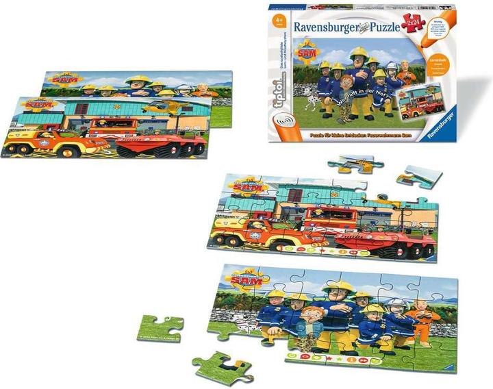 Actual product image tiptoi Puzzle for little explorers: Fireman Sam (German)