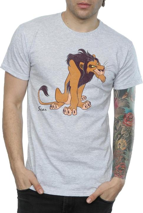 The Lion King Classic Scar Heather TShirt