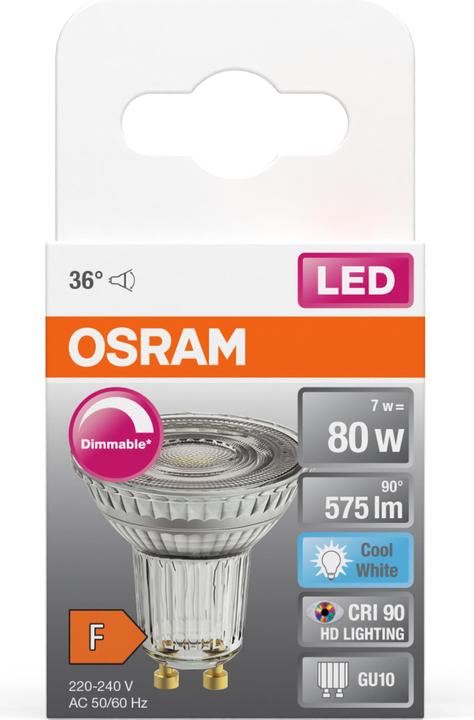 Actual product image Osram Superstar Par 16 (GU10, 80 W, 550 lm, 1 x, G)
