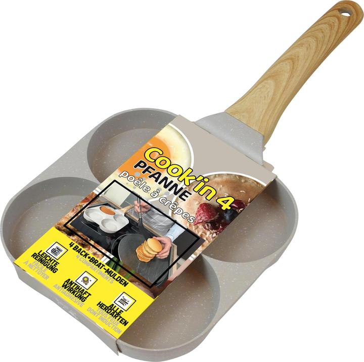 Image du produit BROSZIO Cook'in 4 Pfanne (9 cm, Poêle à frire, Aluminium)