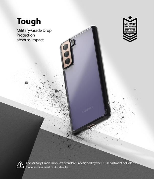 Immagine prodotto Ringke Fusion X Design Custodia in PC resistente con paraurti in TPU per Samsung Galaxy S21+ 5G (S21 Plus (Samsung Galaxy S21+)