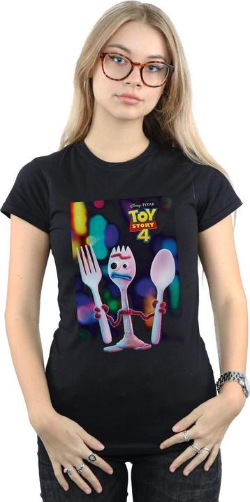 Immagine prodotto Disney Toy Story 4 Forky Poster Maglietta Donna (XL)