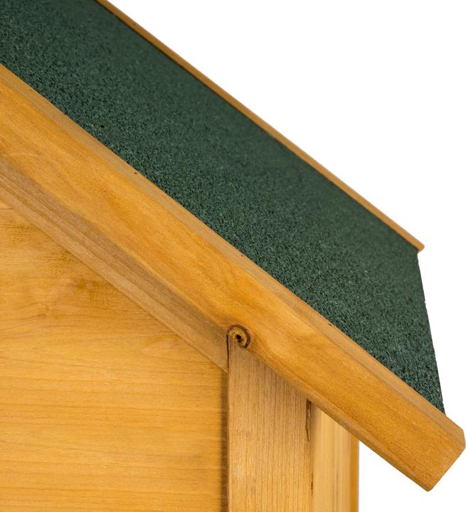 Actual product image tectake Garden storage shed with a pitched roof