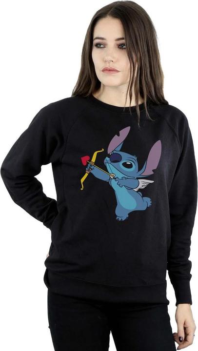 Immagine prodotto Disney Lilo And Stitch Stitch Cupid Valentines Felpa Donna (XXL)