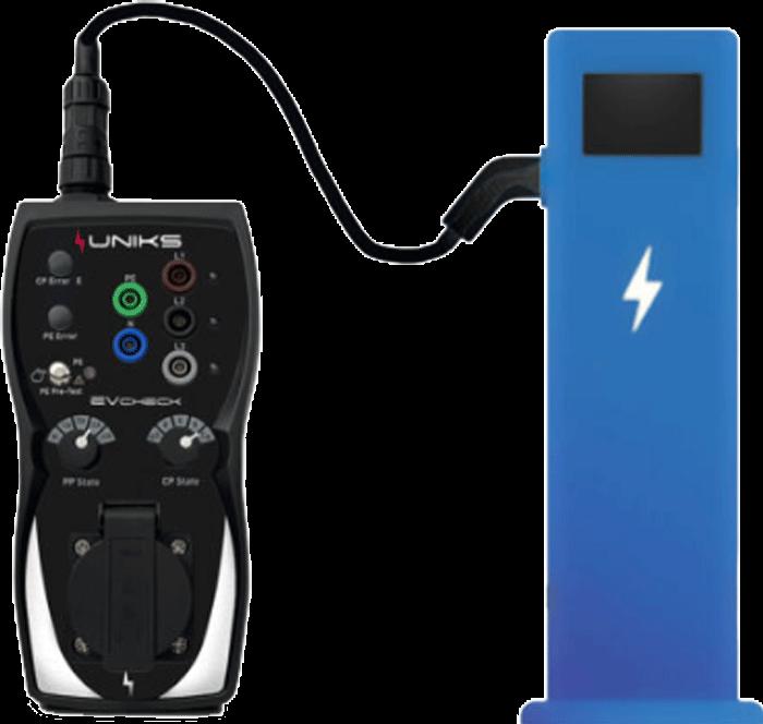 Actual product image Uniks Test adapter set for measurement at charging stations for electric vehicles (CAT II)