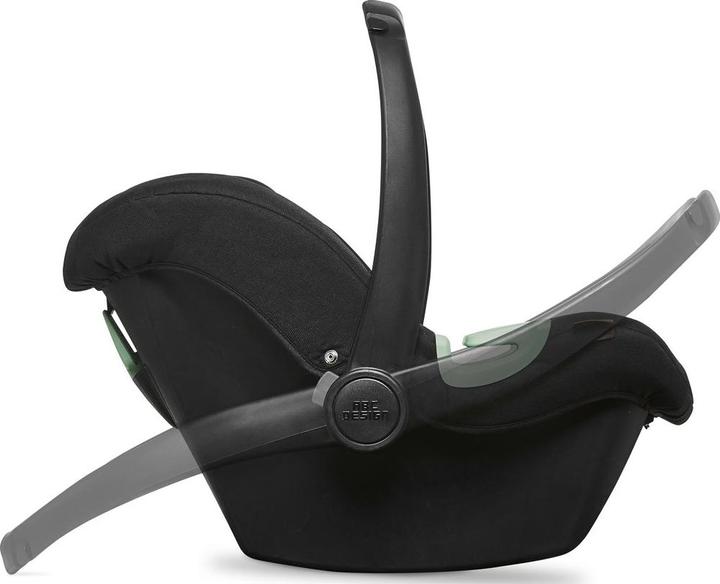Produktbild ABC Design Autositz Babyschale Tulip Gruppe 0+ black (Babyschale, ECE R129/i-Size Norm)