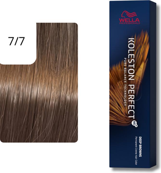 Image du produit Wella Koleston Perfect Me+ Deep Browns (7/7 blond moyen blond marron)