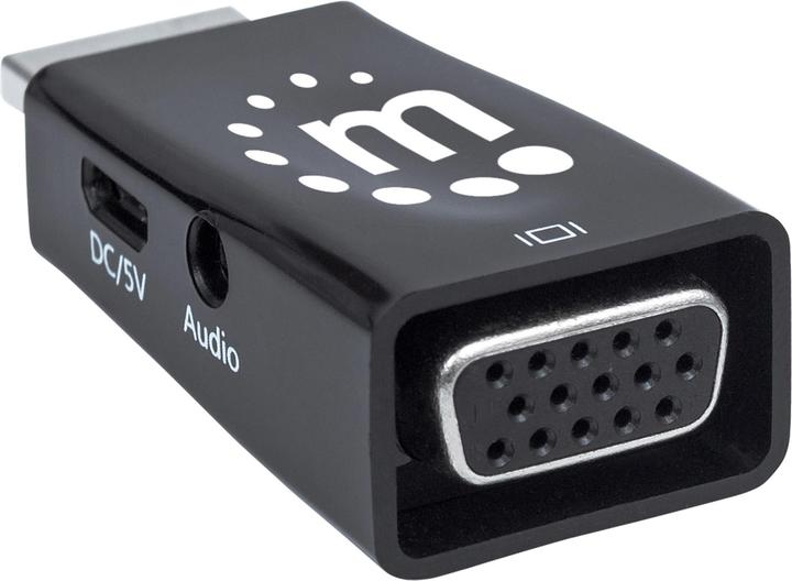 Produktbild Ic Intracom MANHATTAN HDMI auf VGA-Mikrokonverter (Micro USB, VGA, Audio, 4 cm)