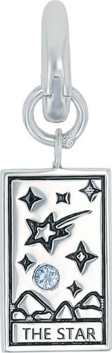 Amor Charms für Damen, 925 Sterling Silber, Zirkonia synth. | Tarotkarten (Silber 925)