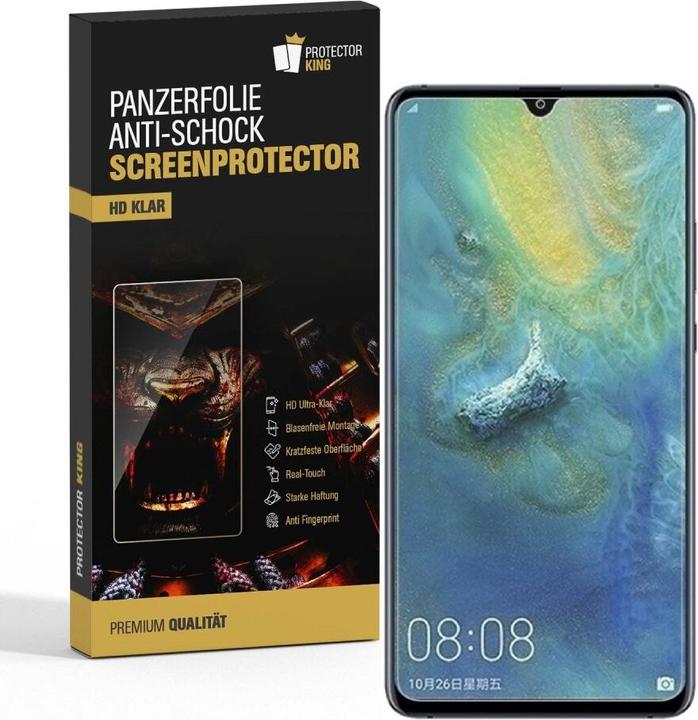 Produktbild Protectorking 2x Panzerfolie Anti-Shock HD Klar (2 Stück, Huawei Mate 20)
