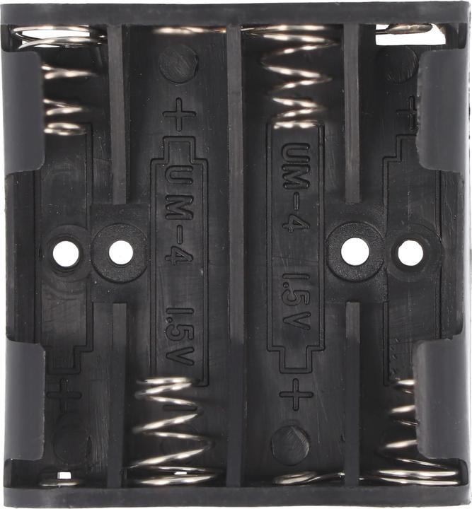 Actual product image Goobay Batteriehalter für 4x Micro mit Lötanschluss