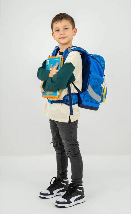 Image du produit Belmil Sac à dos scolaire SMARTY Lot de 5 pièces Funky Blue (20 l)