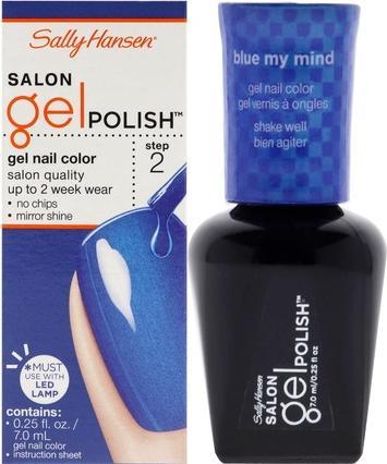 Produktbild Sally Hansen Salon Gel Polish Gel Nail Color (266 Blue My Mind, Gel-Effekt Nagellack)