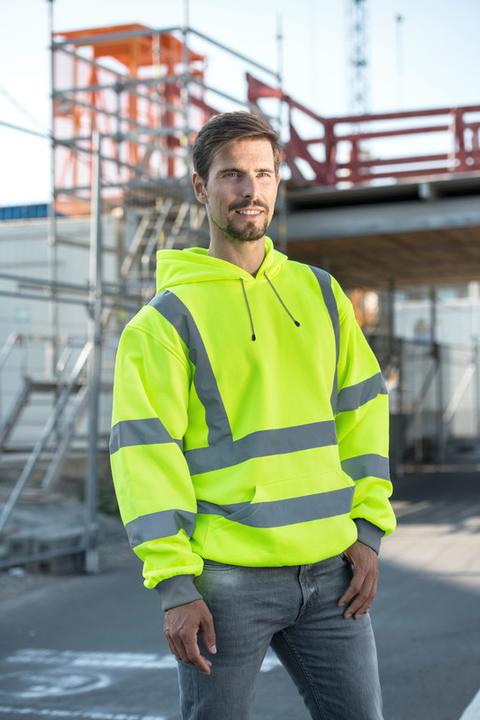 Actual product image Korntex Hi-Vis Hoodie (M)