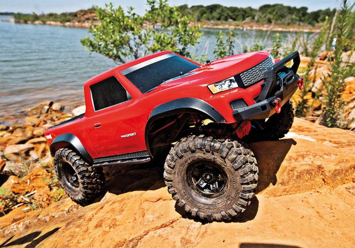 Actual product image Traxxas Trx-4 Sport 4x4 Rot 1/10 Scale-Crawler Rtr Brushed, Clipless, Ohne Akku Und Ladegerät (RTR Ready-to-Run)