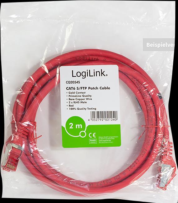 Produktbild LogiLink Netzwerkkabel (S/FTP, CAT6, 5 m)