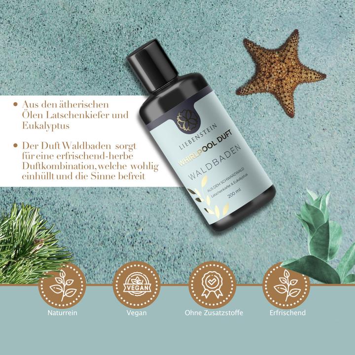 Immagine prodotto Liebenstein Set di profumi organici Whirpool (600 ml, Oli da bagno)