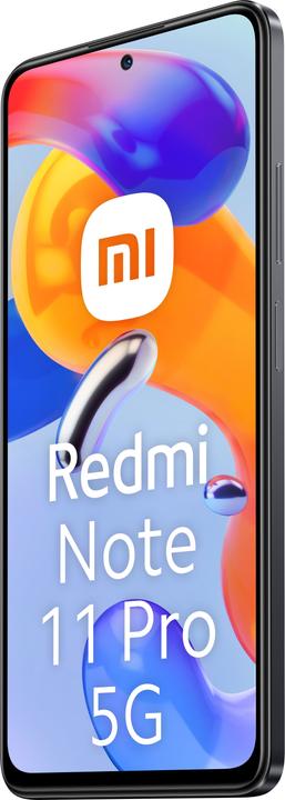 Actual product image Xiaomi Redmi Note 11 Pro 5G (128 GB, Graphite gray, 6.67", Hybrid Dual SIM, 108 Mpx, 5G)