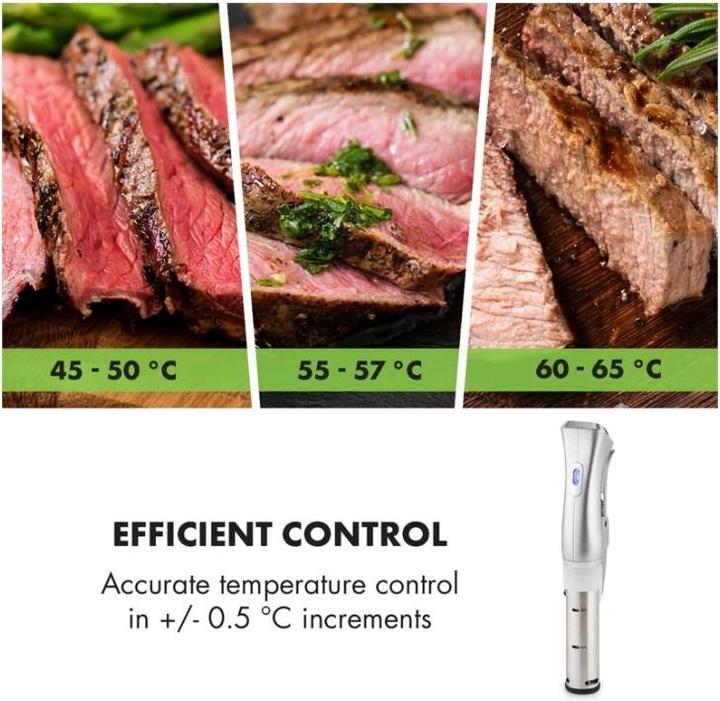 Produktbild Klarstein Quickstick Sous Vide Garer Silber