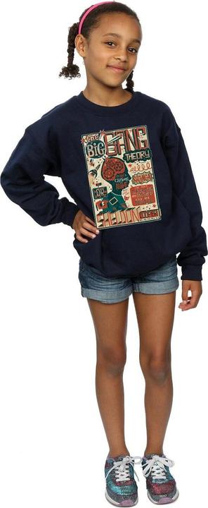 Immagine prodotto Big Bang Theory Infographic Poster Felpa Ragazze (152, 158)